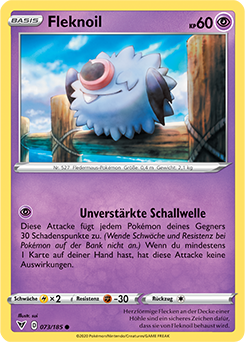 Pokemon Schwert & Schild Farbenschock Fleknoil 073/185