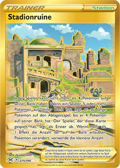 Pokemon Schwert & Schild Verlorener Ursprung Stadionruine 215/196