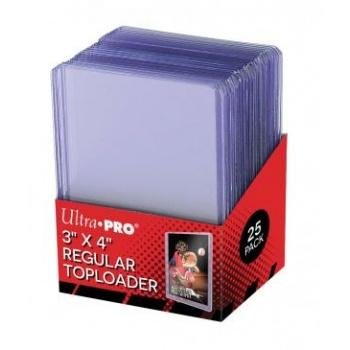 Ultra Pro 3" x 4" Ultra Clear Regular Toploader (25ct)