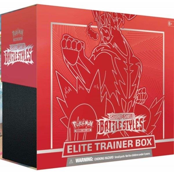 Pokemon Sword & Shield Battle Styles Elite Trainer Box red EN