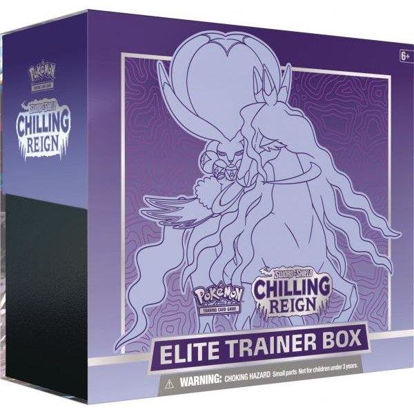 Pokemon Sword & Shield Chilling Reign Shadow Rider Elite Trainer Box EN
