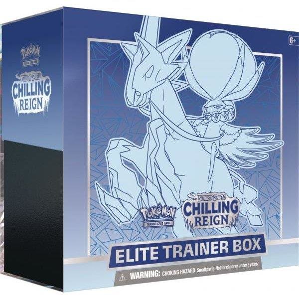 Pokemon Sword & Shield Chilling Reign Ice Rider Elite Trainer Box EN
