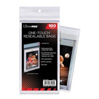 Ultra Pro ONE-TOUCH Resealable Bags, Fits up to 260PT...
