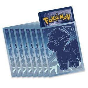 Pokemon Silberne Sturmwinde Alola Vulpix Sleeves matt (65 Kartenhüllen)