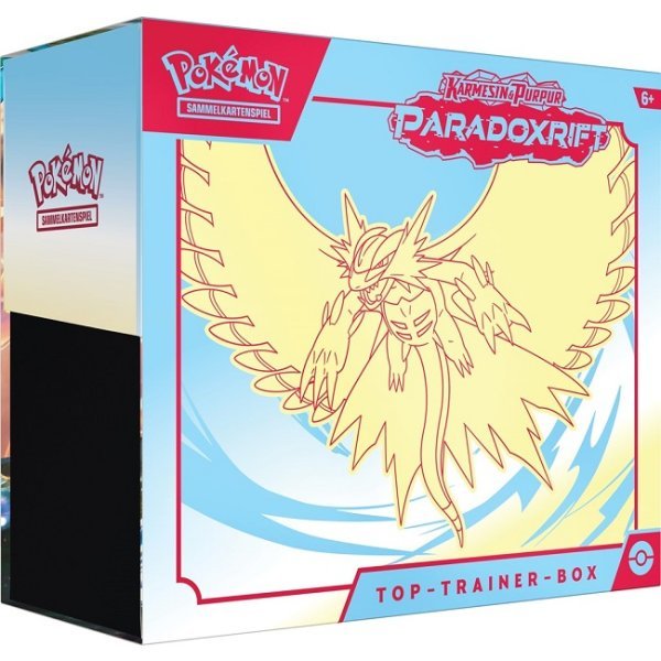 Pokemon Karmesin & Purpur Paradoxrift Donnersichel Top Trainer Box DE