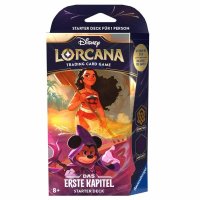 Disney Lorcana: Das Erste Kapitel - Starter Deck Bernstein und Amethyst DE