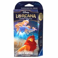 Disney Lorcana: Das Erste Kapitel - Starter Deck Saphir und Stahl DE