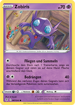 Pokemon Schwert & Schild Drachenwandel Zobiris 067/203