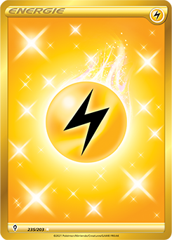 Pokemon Schwert & Schild Drachenwandel Elektro-Energie 235/203